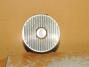Vintage Coty New York Sub-Deb Airspun Air Spun Rouge Mirrored Compact Dark - Picture 1 of 8