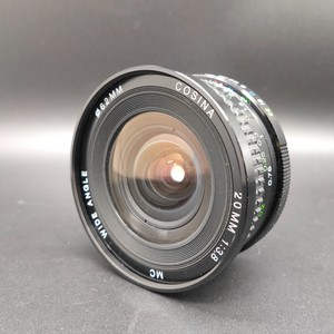 Rare M42 Mount " MINT " Cosina MC 20mm f/3.8 SLR MF Wide Angle Lens from JAPAN