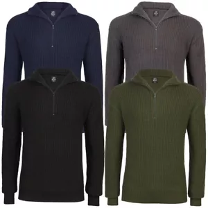 Brandit Marine Pullover Troyer S-5XL Arbeitspullover Isländer Seemannspullover - Bild 1 von 5