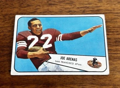 1954 Bowman Football Set-Break # 30 Joe Arenas EX - Image 1 of 2