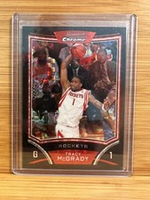 2008 Bowman Chrome #1 Tracy McGrady X-Fractor Refractor #/299 (066/299)