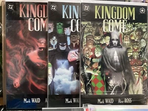 KINGDOM COME #1 3 4 DC 1996 ALEX ROSS MARK WAID - Picture 1 of 4