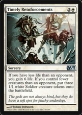 1x Timely Reinforcements - Foil NM, English MTG Magic 2012 (M12)