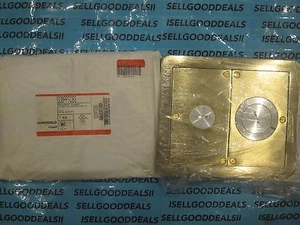 Wiremold S38PPTCBS FloorPort Covers Assy-Plated Brass NEW - Picture 1 of 1