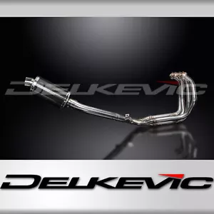Yamaha YZF600R Foxeye 1995-1996 Complete Exhaust 4-1 9" Oval Carbon Muffler - Bild 1 von 4
