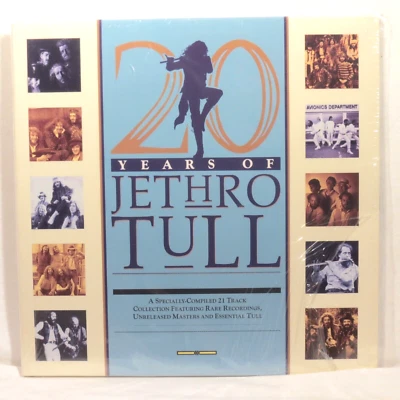 JETHRO TULL ‎– 20 Years Of Jethro Tull   1988 US Issue 2xLP SEALED Ian Anderson - Image 1 of 2