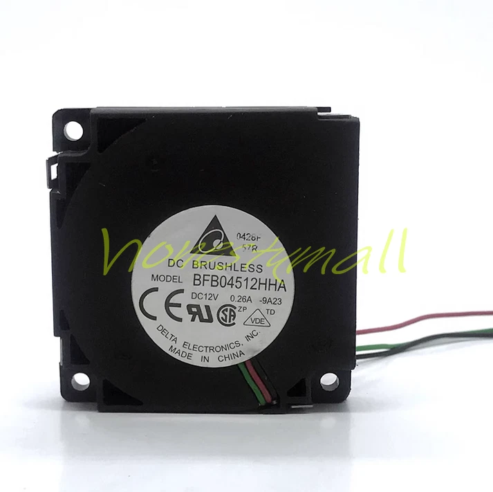 NEW 1PC DELTA BFB04512HHA Fan 45*45*10mm 12V 0.26A 3pin Cooling Fan