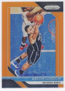 AARON GORDON 2018-19 PANINI PRIZM ORANGE #23/49