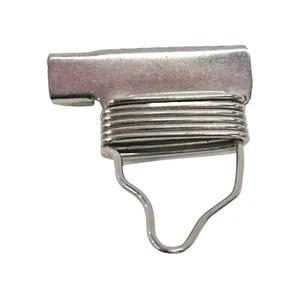 Vintage Swank Shirt Clip Pat . No. 1909085 Silver Tone #EL-18 - Picture 1 of 5