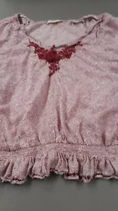 Robert Graham rot-weißes Top Gr. XL - Bild 1 von 6
