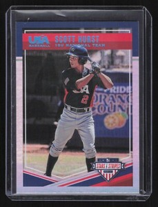 2018 Panini USA Stars & Stripes Scott Hurst /99