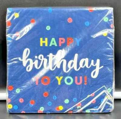 Servilletas Happy Birthday To You 20 unidades marca objetivo Foto 1 de 2