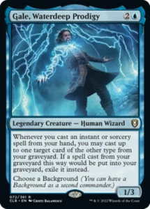 x1 Gale, Waterdeep Prodigy - Foil R MTG Commander Legends: Battle for Baldur's G - Picture 1 of 1