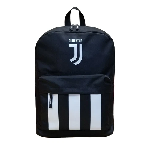 juventus backpack f c school mochila book bag soccer licensed officially black 1 Cover