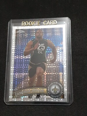 2011 Topps Chrome Football Cameron Jordan RC X-fractor New Orleans Saints # 39 - Image 1 of 3