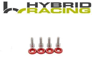 HYBRID RACING BOLTS AND WASHERS M8 RED HYB-DWH-00-04 - Picture 1 of 2