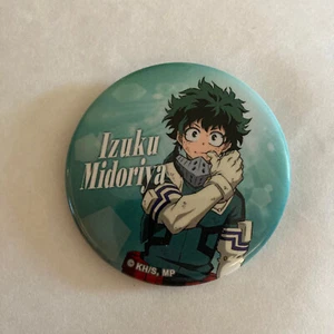 My Hero Academia Anime Badge Metal Pin - Izuku Midoriya Deku (Battle Complete) - Picture 1 of 1