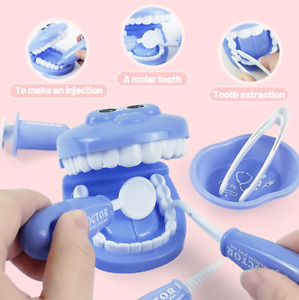 Montessori Educational Toys Brushing Teeth Children Doctors Dentist Role Play