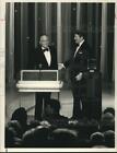 1988 Press Photo Bob Hope With Pres. Ronald Reagan In "Tribute To Bob Hope"