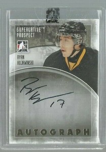 2012-13 ITG Superlative Prospect Autographs Gold #PARK Ryan Kujawinski (ref 7600