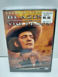 BLAZING ACROSS THE PECOS  [DVD] 1949 New, Sealed - Charles Starett Durango Kid - Bild 1 von 8