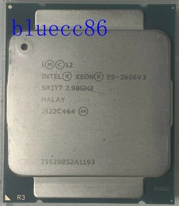 Intel Xeon E5 2666 V3 SR1Y7 2.9Ghz 10 Core 135W Socket LGA 2011-3 CPU Processor - Picture 1 of 1