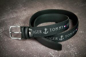Cintura uomo " Tommy Hilfiger New Aly Belt " cm 110 Nera