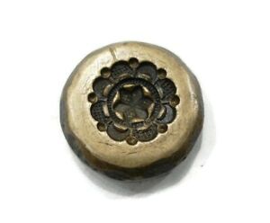 VINTAGE INDIA - BRONZE JEWELRY DIE MOLD  - HAND ENGRAVED   MOLD / MOULD