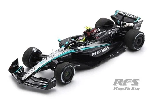 Mercedes AMG F1 W15 Lewis Hamilton Formel 1 Bahrain 2024 1:43 Spark 9513 - Bild 1 von 1