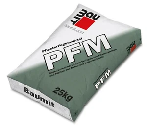 Baumit Pflasterfugenmörtel PFM - 25 Kg Grau Natursteinpflaster & Betonwerkstein - Bild 1 von 6