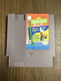 Sesame Street 123 (Nintendo Entertainment System, 1989) Astro-Grover Ernie’s Nes