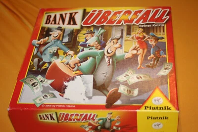 Bank Überfall - Piatnik - sehr guter Zustand - Bild 1 von 4