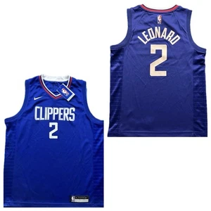 Los Angeles Clippers Kawhi Leonard #2 Blue Nike Jersey Boys Youth XL 18-20 New - Picture 1 of 5