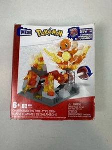MEGA Pokemon: Charmander's Fire-Type Spin - Building Set - Picture 1 of 5