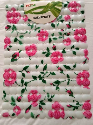 SPÜLBECKENMATTE Host 40 x 30 cm Spülmatte Spülbecken Einlage Matte Blumen - Bild 1 von 4