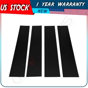 Black Window Pillar Posts For 2004-2014 F150 Super Crew Cab Cover Door Trim 4PCS - Bild 1 von 13