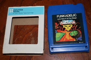RARE Funkadelic 8-Track Tape Let's Take It To The Stage W8-215 - Picture 1 of 5