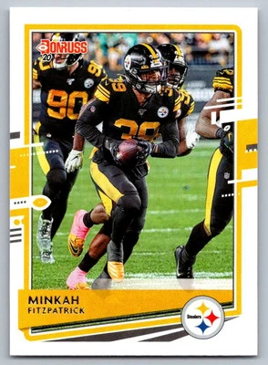 2020 Donruss Minkah Fitzpatrick Pittsburgh Steelers #216 - Image 1 of 2