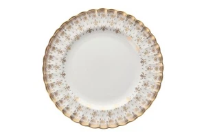 Spode - Fleur de Lys - Gold - Y8063 - Breakfast / Lunch Plate - 113220G - Picture 1 of 2
