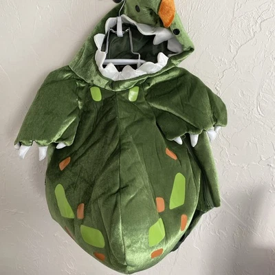 Disfraz de Dinosaurio Dragón Verde Estilo Bebé 12 Meses Nuevo De Colección Foto 1 de 4