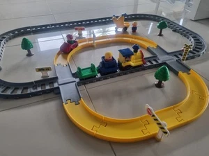 Vintage Little Tikes Rail And Road Set - Picture 1 of 10