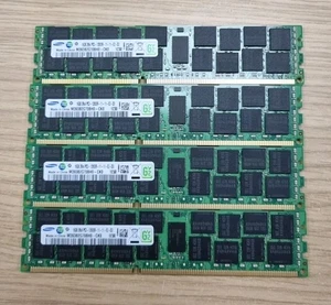 Samsung M393B2G70BH0-CK0 64GB (16GBx4) PC3-12800R DDR3 ECC CL11 240P DIMM Memory - Picture 1 of 3