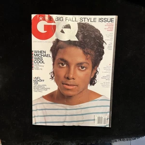 Michael Jackson GQ MAGAZINE COVER SEPTEMBER 2009 VINTAGE RARE MEMORABILIA  - Bild 1 von 4