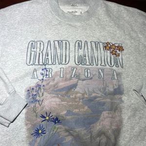 Abercrombie & Fitch Herren Grand Canyon Arizona Sweatshirt Grau Gr. XL - Bild 1 von 5
