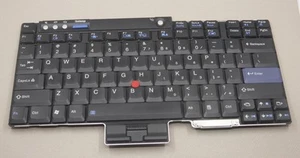 Teclado estadounidense Lenovo Thinkpad T60 T61 T60p R60 R60e R61 R61 Z60m Z60t Z61 39T7118 - Imagen 1 de 2