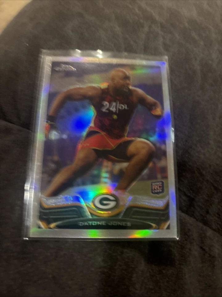Datone Jones Packers 2013 Topps Chrome Refractor RC #185 - Image 1 of 1