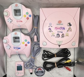 Sega Dreamcast Sakura Wars Edition Console JP - New Battery & Fuse - Tested