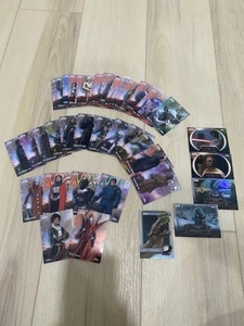 2025 Topps Chrome Star Wars Refractor 40 Karten Lot Inserts Refractors Base Yoda - Bild 1 von 7