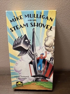 Mike Mulligan and His Steam Shovel VHS Tape Golden Book HBO - Imagen 1 de 8