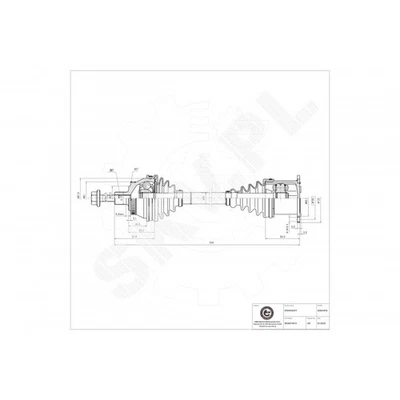 Kardanwelle Vorderachse Für Audi A4 8E0407271AA 8E0407271BE - Bild 1 von 4